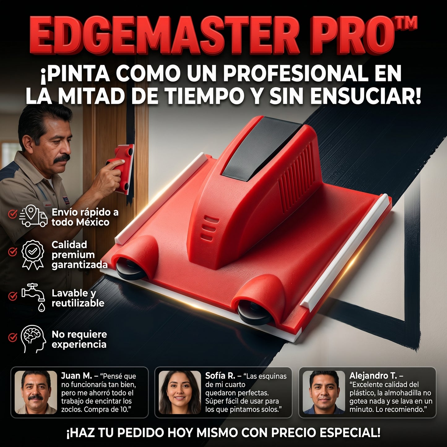 EdgeMaster PRO™ Herramienta De Pintura De Bordes
