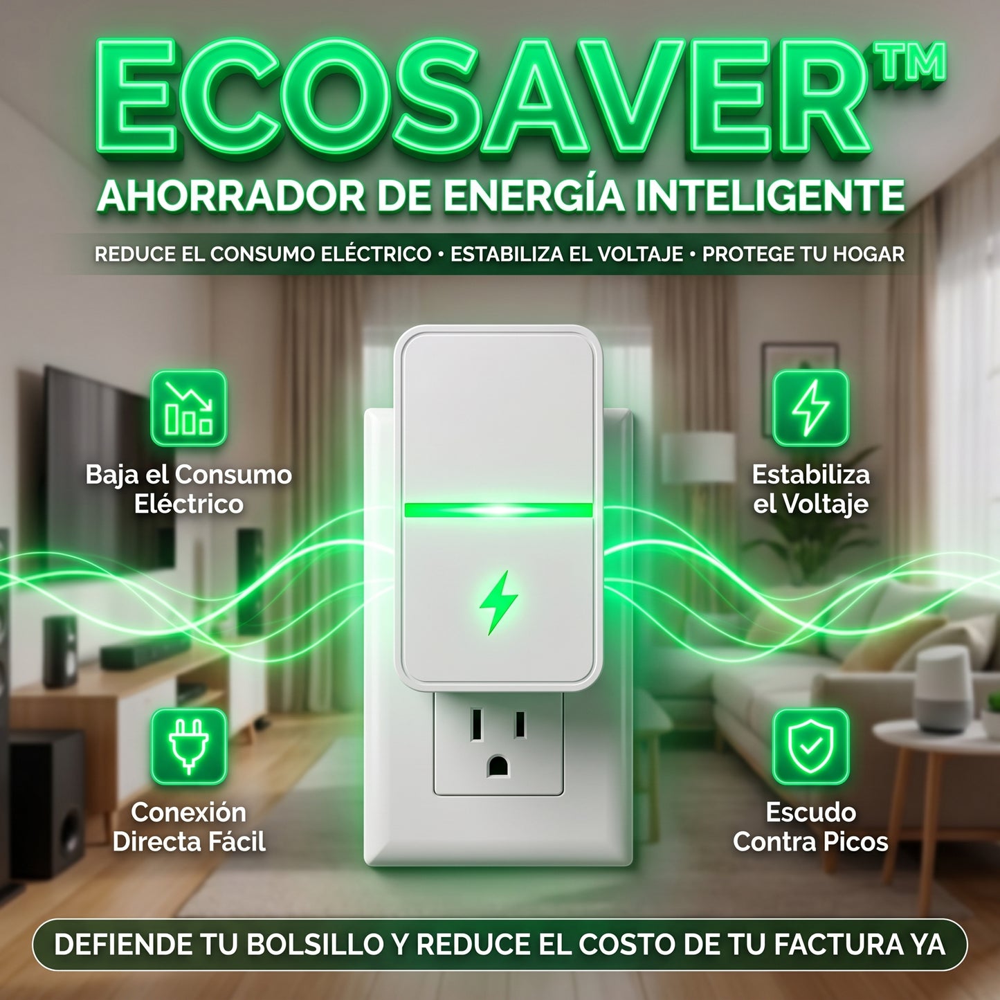 ECOSAVER™ Caja De Ahorro De Electricidad
