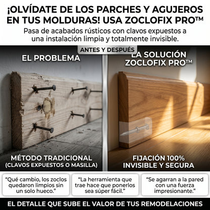 ZOCLOFIX PRO™ Clavos De Fijacion Doble x 60 unds