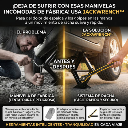 JackWrench™ Herramienta De Mango De Llave De Trinquete