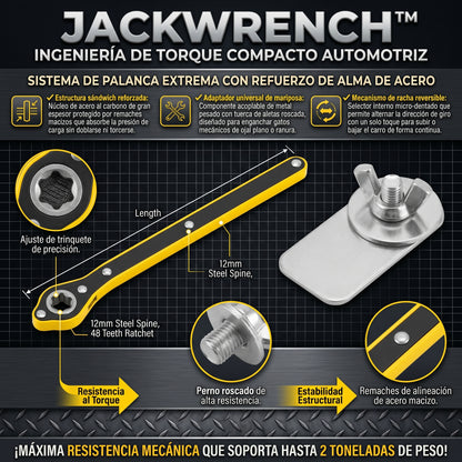 JackWrench™ Herramienta De Mango De Llave De Trinquete
