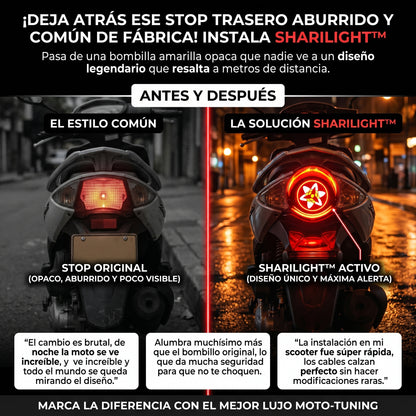 ShariLight™ Luz de Freno Trasera LED Modificada