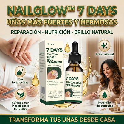 NailGlow™ 7 Days fortalecer y mejorar la apariencia de uñas  2x1