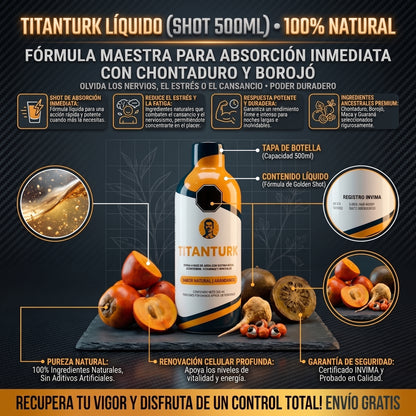 TITANTURK™ Bebible Potenciador Masculino