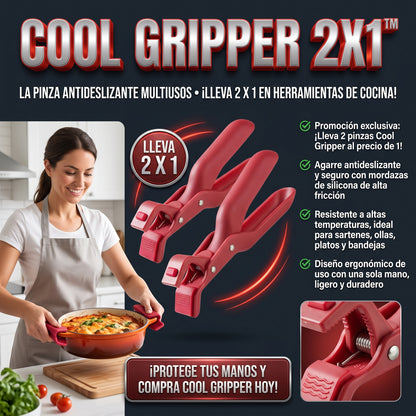 COOL GRIPPER Oferta 2x1 Pinza Antideslizante Multiusos