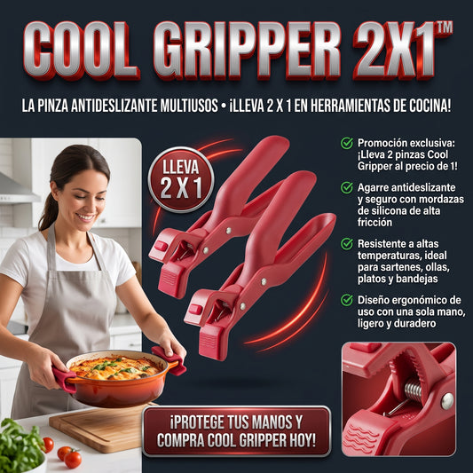 COOL GRIPPER Oferta 2x1 Pinza Antideslizante Multiusos