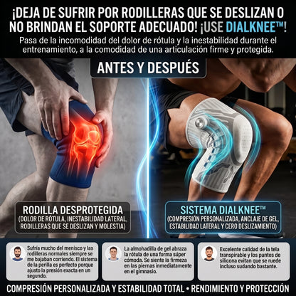 DialKnee™ Rodillera Deportiva de Compresión