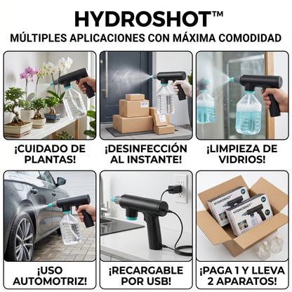 HydroShot™ Pistola Pulverizadora LLEVA 2X1
