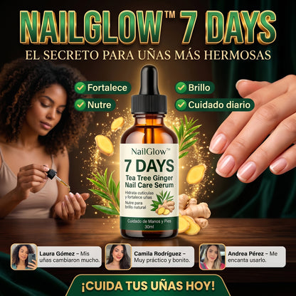 NailGlow™ 7 Days fortalecer y mejorar la apariencia de uñas  2x1