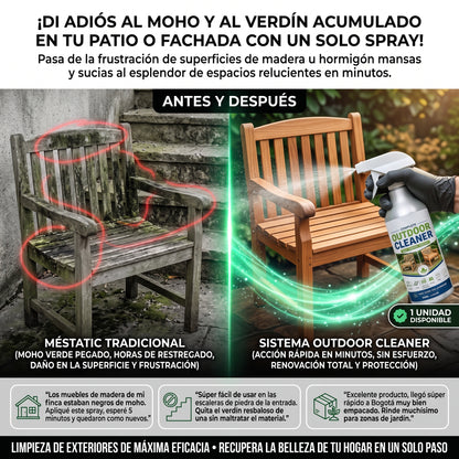 Outdoor Cleaner™ Limpiador líquido en spray para exteriores