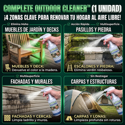 Outdoor Cleaner™ Limpiador líquido en spray para exteriores