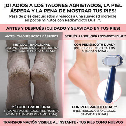 PEDISMOOTH™ Lima Removedora de Callos de Doble Cara
