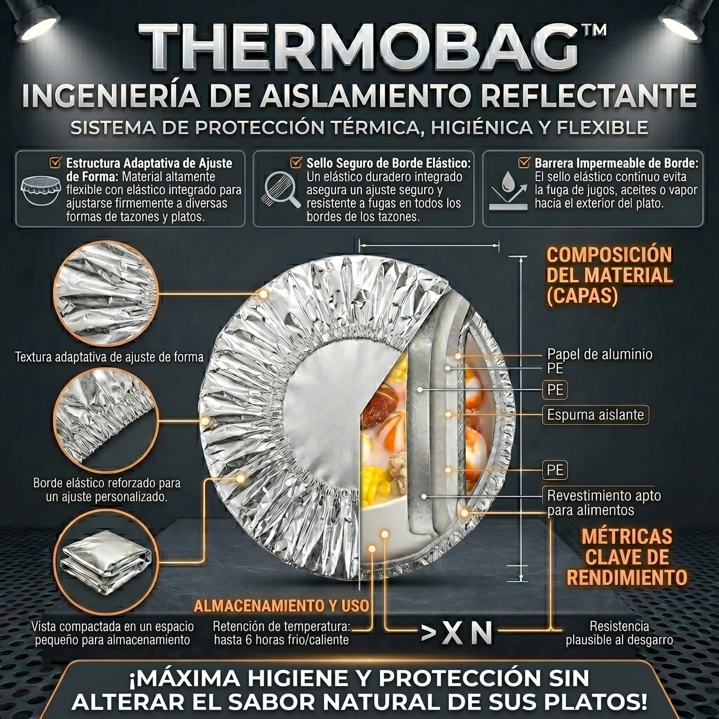 ThermoBag™ Combo X 100und Juego de Bolsas Térmicas