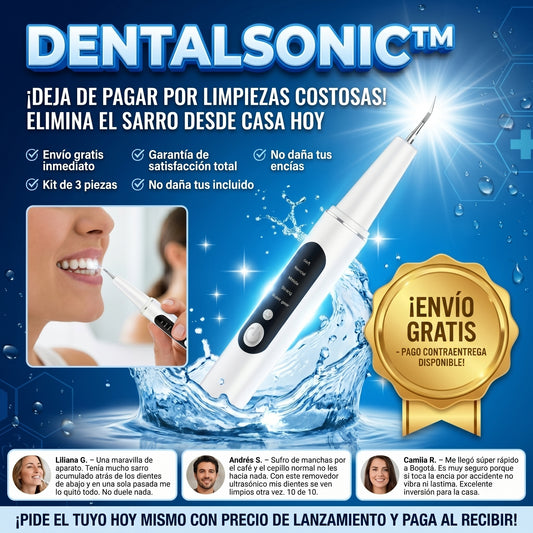 DentalSonic Eliminación De Sarro Con Raspador Dental Ultrasónico