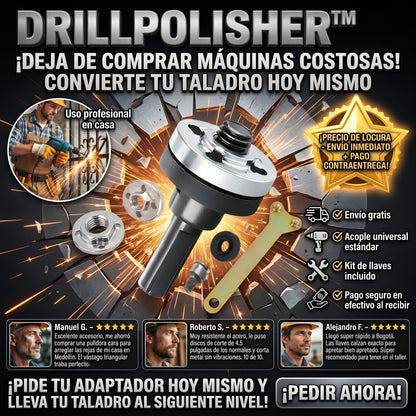 DRILLPOLISHER Adaptador Para Taladro