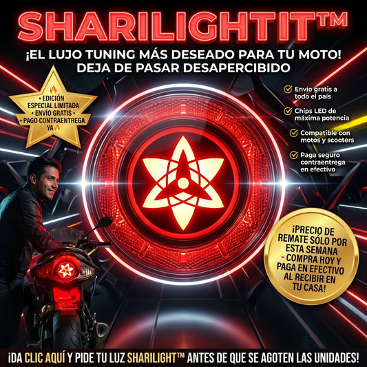 ShariLight™ Luz de Freno Trasera LED Modificada