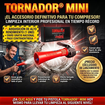 TORNADOR® Mini Z-007 Pistola De Soplado Neumatico Profesional