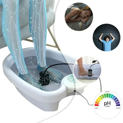 FOOT SPA desintoxicación iónica :  terapia de salud y bienestar