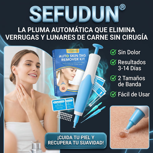 SEFUDUN® Kit Eliminador de Verrugas y Acrocordones Tipo Pluma