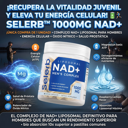 Selerb™ Liposomal NAD+ Men's Complex (1000 mg - 60 Cápsulas )