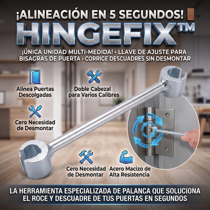 HingeFix™ Llave Especializada para Ajuste y Alineación de Bisagras