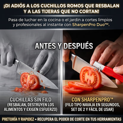 SHARPENPRO™ Set de 2 Afiladores Portátiles para Cuchillos x 2 und