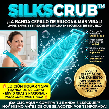 SilkScrub™ Cepillo Corporal Exfoliante de Silicona