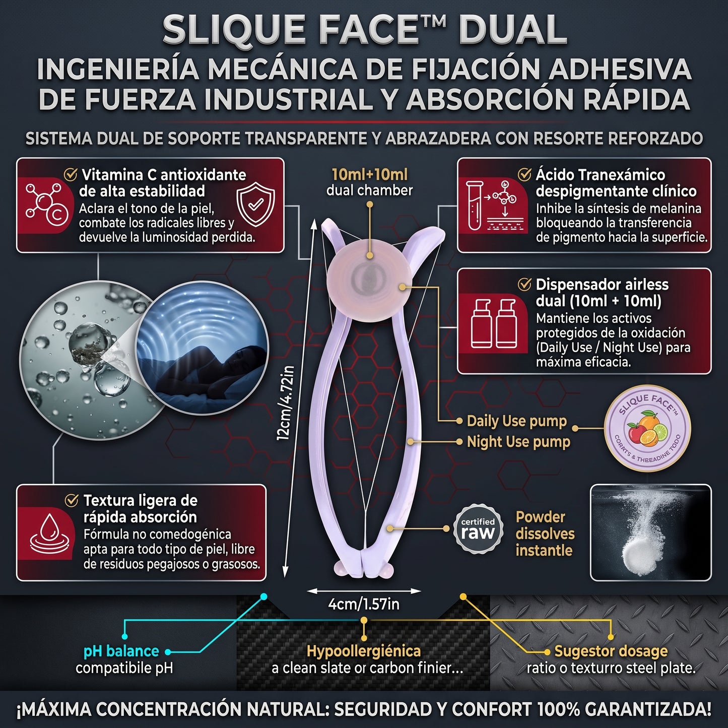 SLIQUE FACE™ Depiladora Facial Manual por Hilo