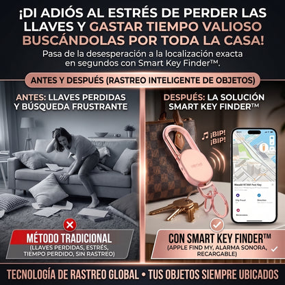 KEY FINDER™ Localizador de Llaves Inteligente y Recargable