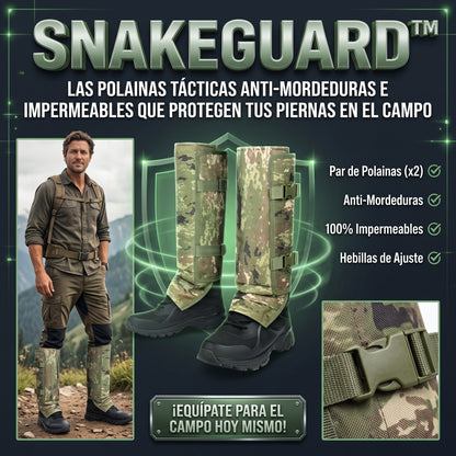 SNAKEGUARD™ Polainas Protectoras Anti-Mordeduras de Serpiente