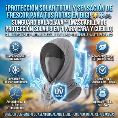 SUNGUARD™ (Promoción 2x1) Capucha y Máscara de Protección Solar Multifuncional