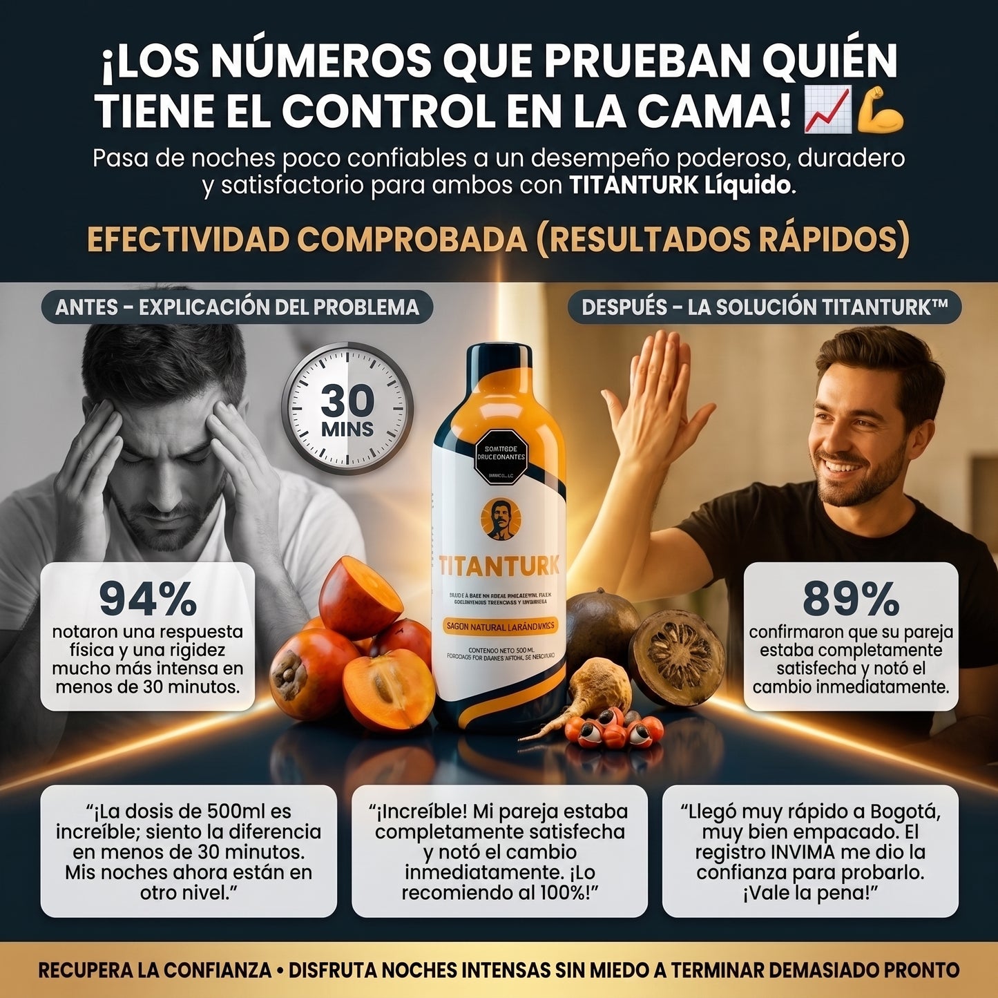 TITANTURK™ Bebible Potenciador Masculino