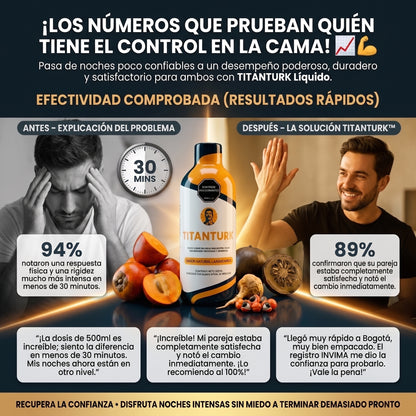 TITANTURK™ Bebible Potenciador Masculino