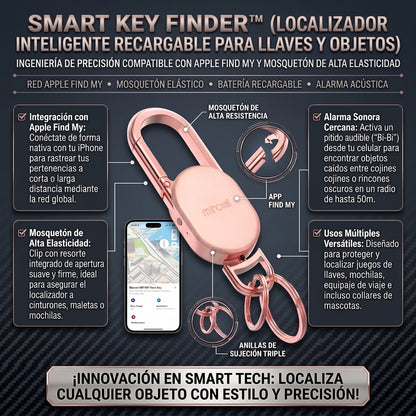 KEY FINDER™ Localizador de Llaves Inteligente y Recargable