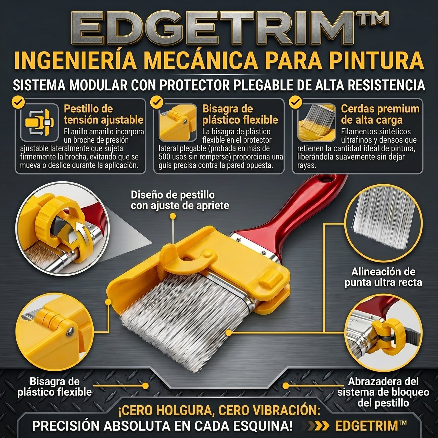 EdgeTrim™ Herramienta Para Bordes De Pintura En Paredes Y Techos 2x1