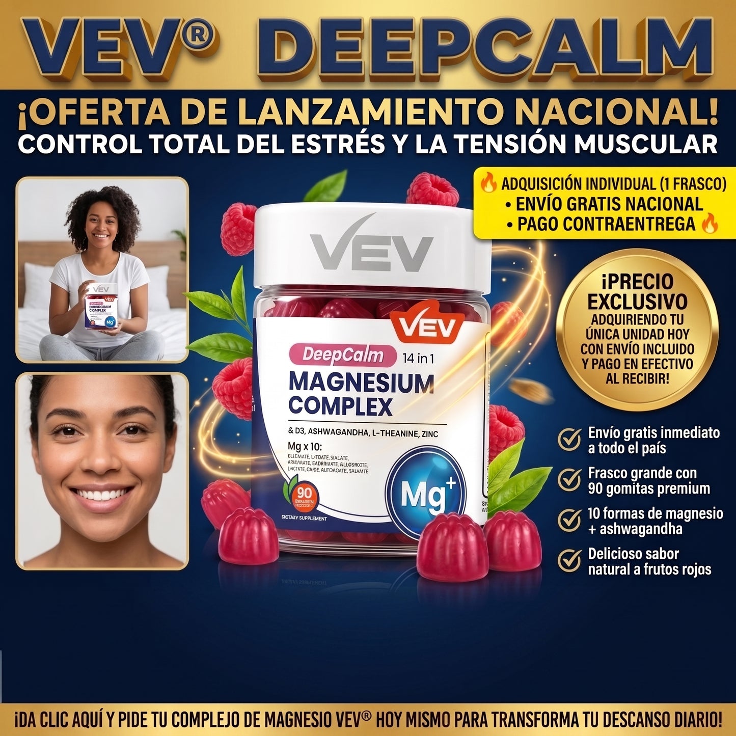 VEV™ DeepCalm Magnesium Complex (14 in 1)