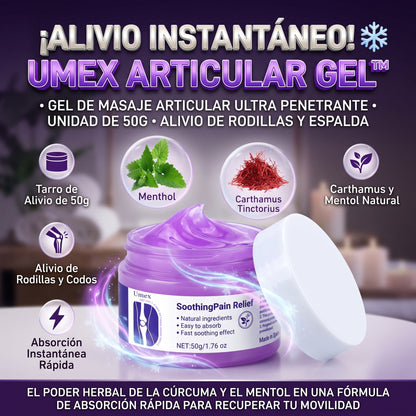 Umex Articular Gel™ Gel de Masaje de Alivio Articular