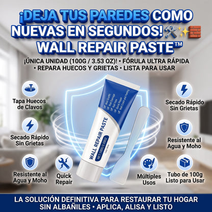 WALL REPAIR™ Pasta Reparadora de Paredes Tubo de 100g