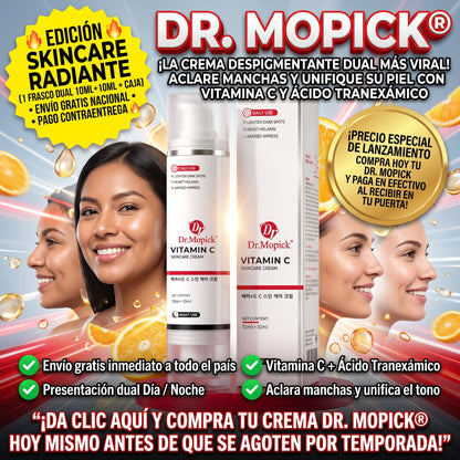 Dr. Mopick® Crema Facial Aclarante Antimanchas