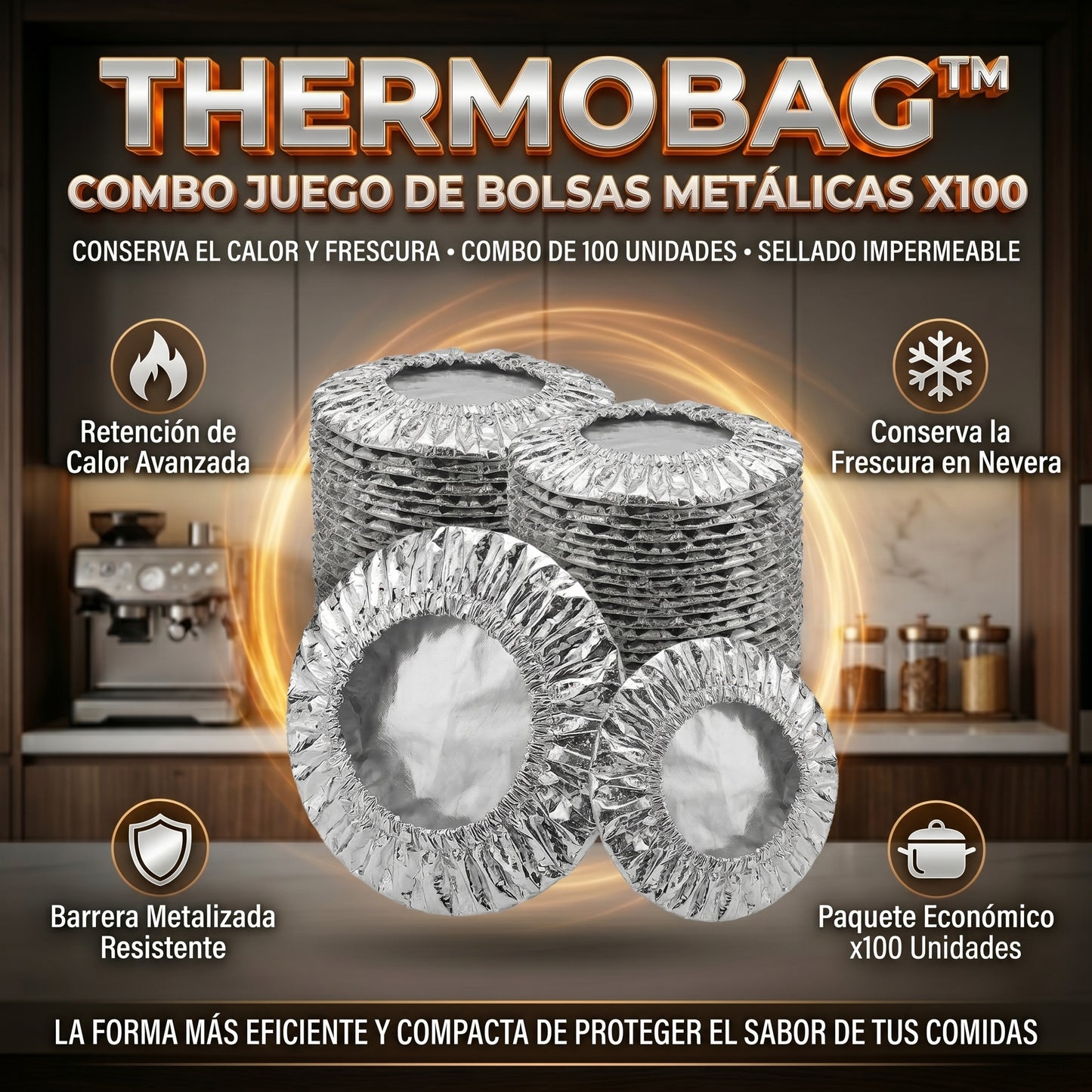 ThermoBag™ Combo X 100und Juego de Bolsas Térmicas