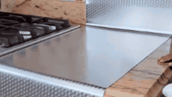 ALUSHIELD™ Papel Adhesivo de Aluminio Protector Antigrasa