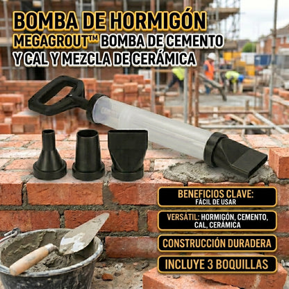 MegaGrout™ bomba de trabajo