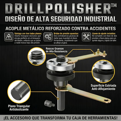 DRILLPOLISHER Adaptador Para Taladro