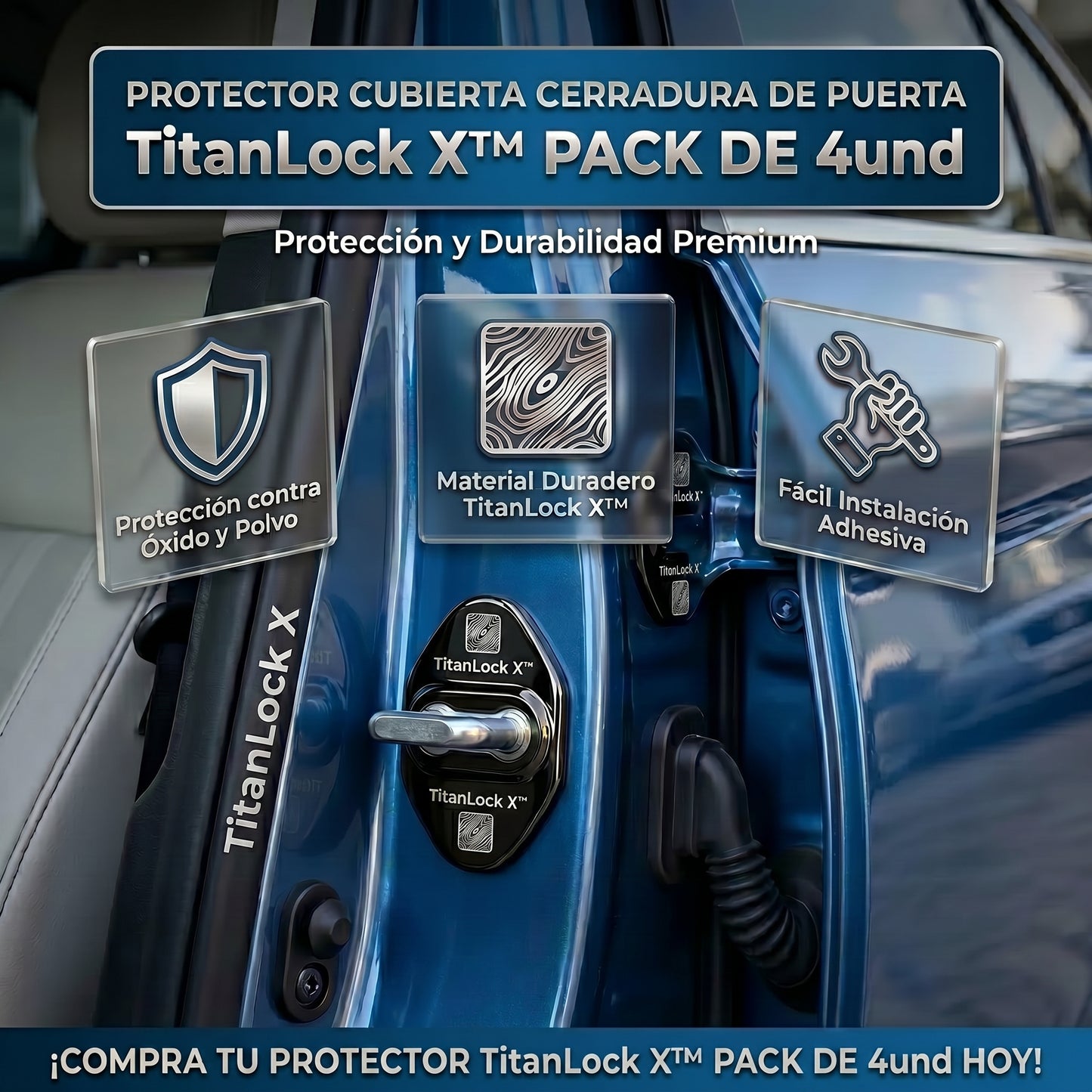 TitanLock X™ PACK DE 4und