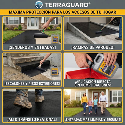 Terraguard Emulsion asfaltica de Alto Rendimiento - 500ml