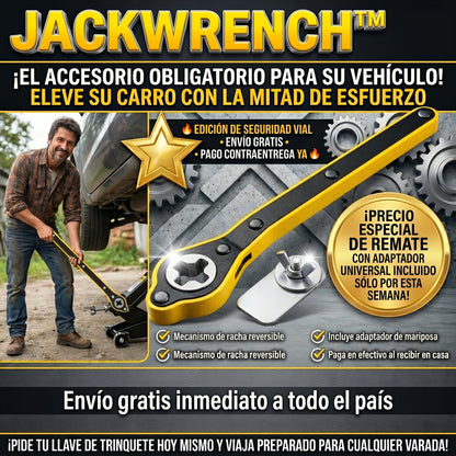 JackWrench™ Herramienta De Mango De Llave De Trinquete