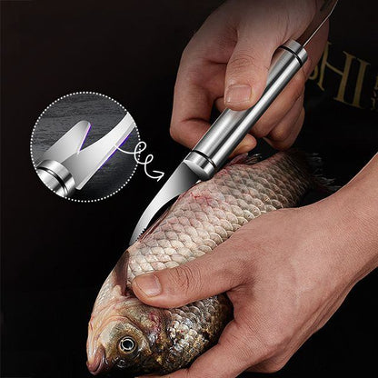 PRO KNIFE Pelador de camarones multiusos