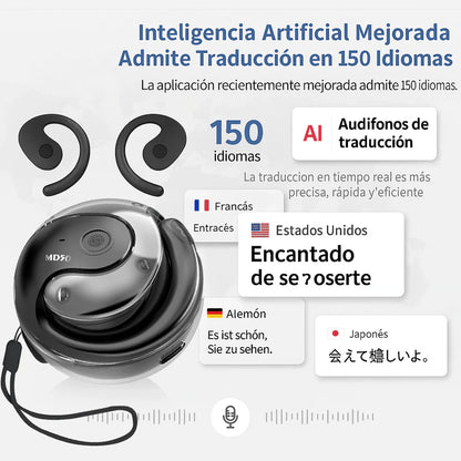 AI PODS ®| AUDIFONOS CON IA Y TRADUCCIÓN AUTOMÁTICA  EN TIEMPO REAL